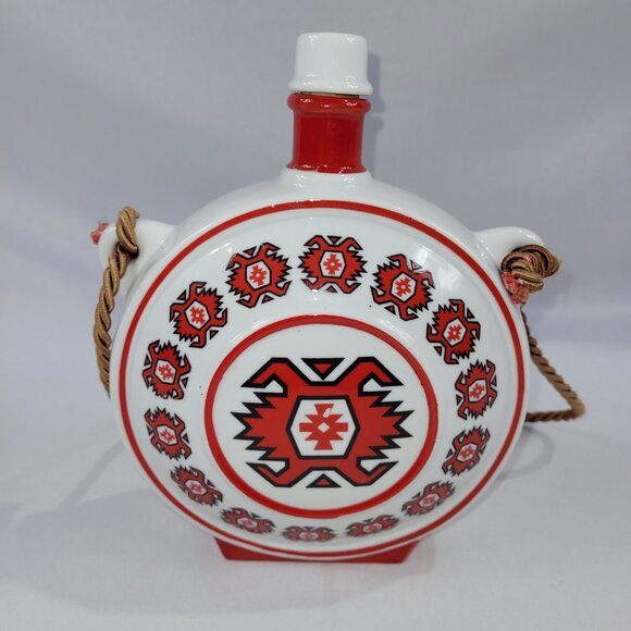 Zazecar FP4 Vintage Yugoslavian Ceramic Liquor Travel Bottle Decanter - Picture 2 of 2